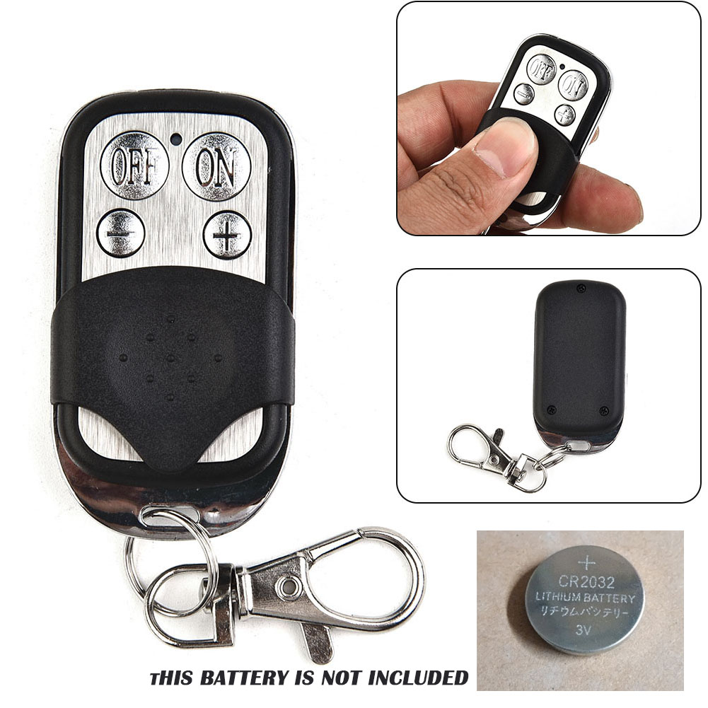 Diy Electronics Button - 4Button Remote Control Replacement For 12/24V