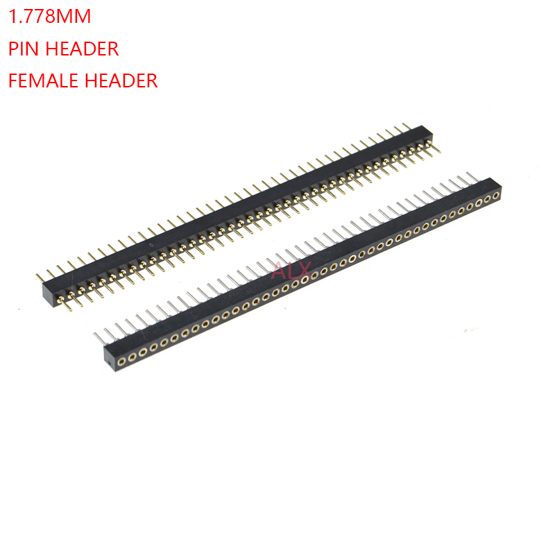 Male Female Header Pin - 1X40 PIN Single Row MALE FEMALE