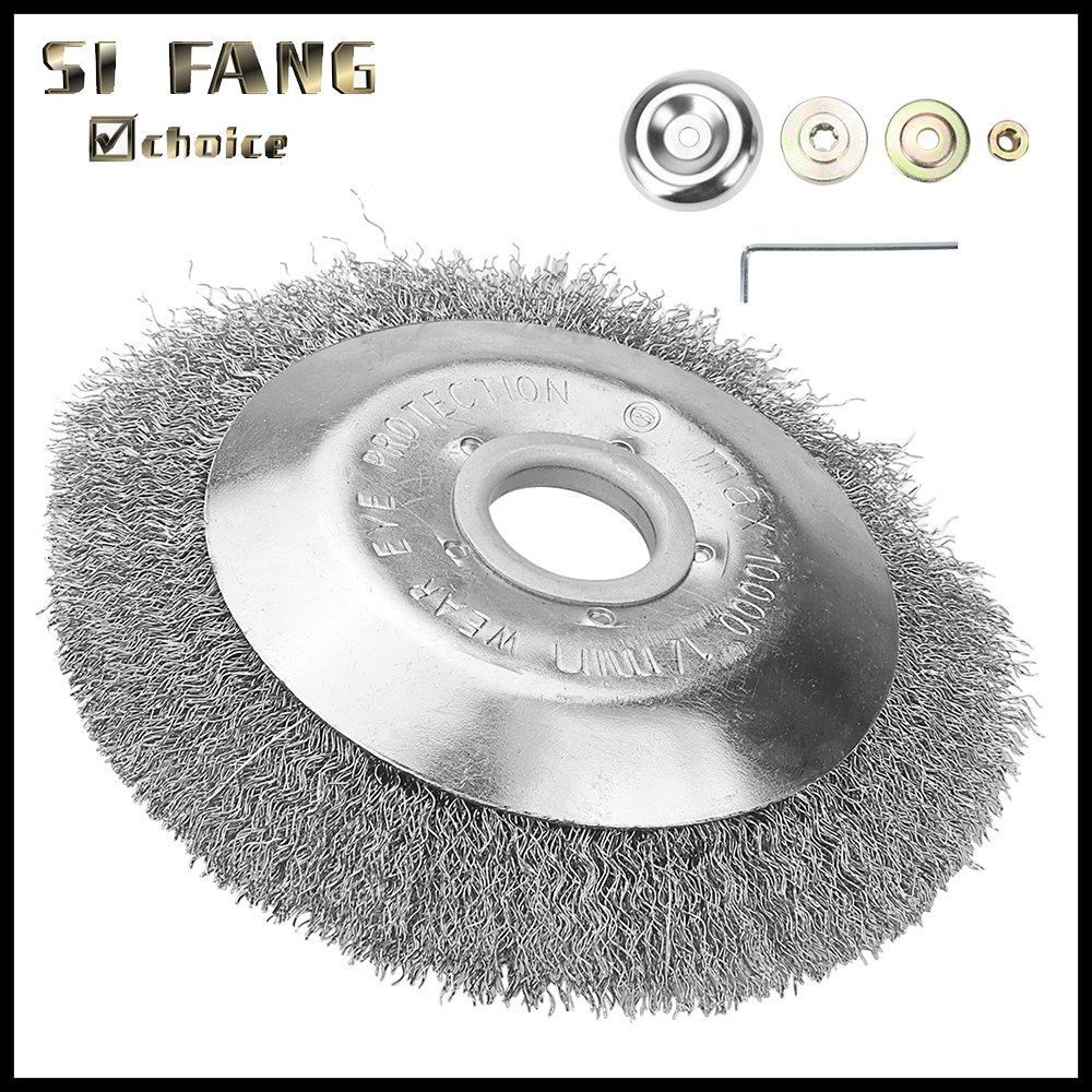 Wire Stripper Cutter - Universal 6/8 Inch Steel Wire Wheel