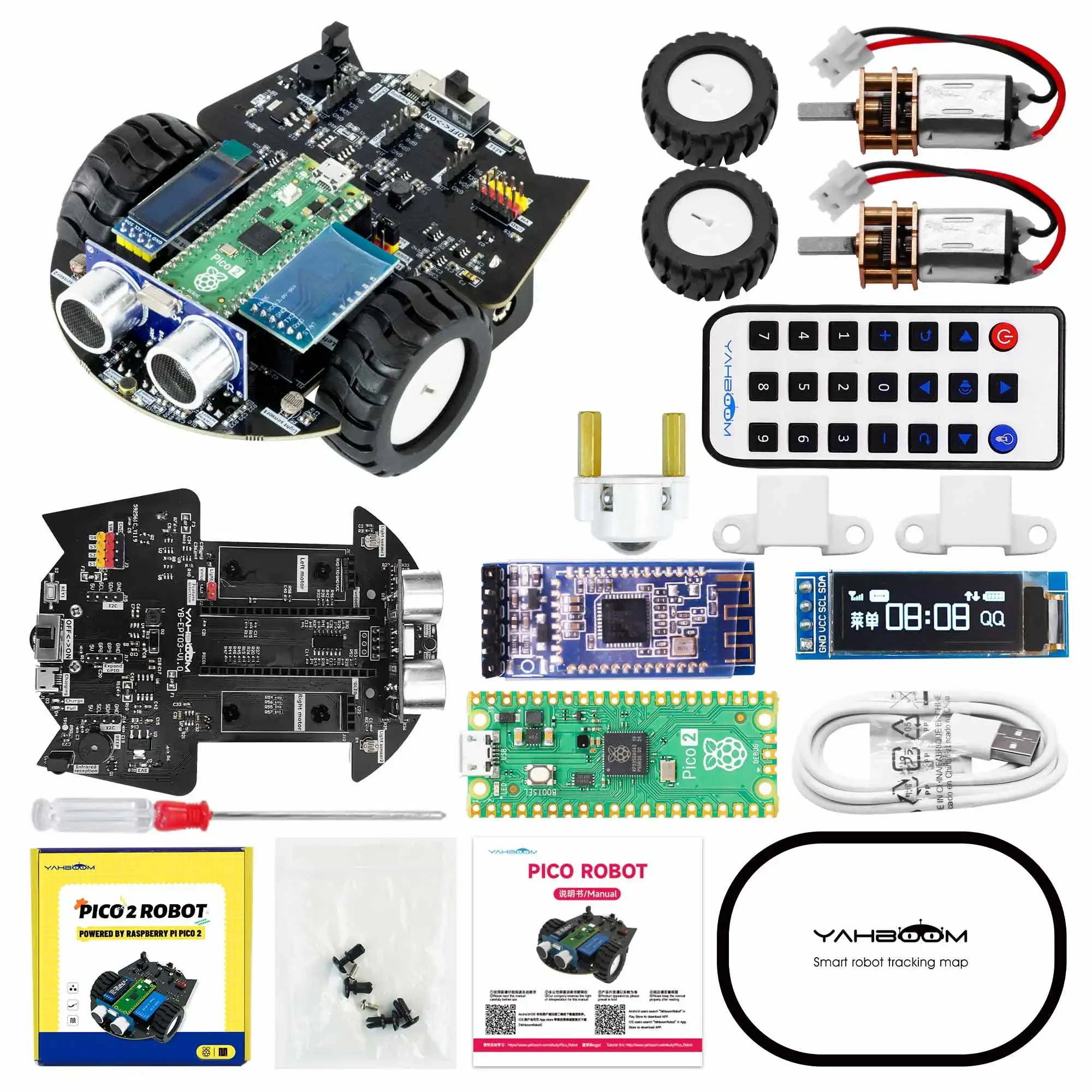 Yahboom Raspberry Pi Pico 2 Ro - Diy Electronic ulasan dan harga
