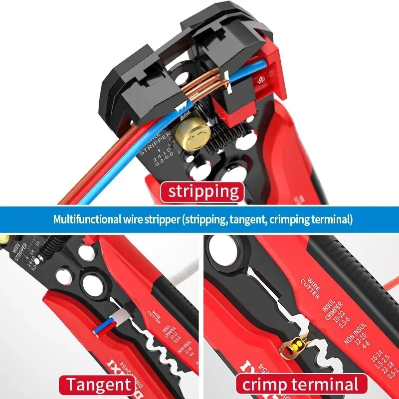 Crimper Cable Cutter Professio - Wire Stripper Cutter ulasan dan harga