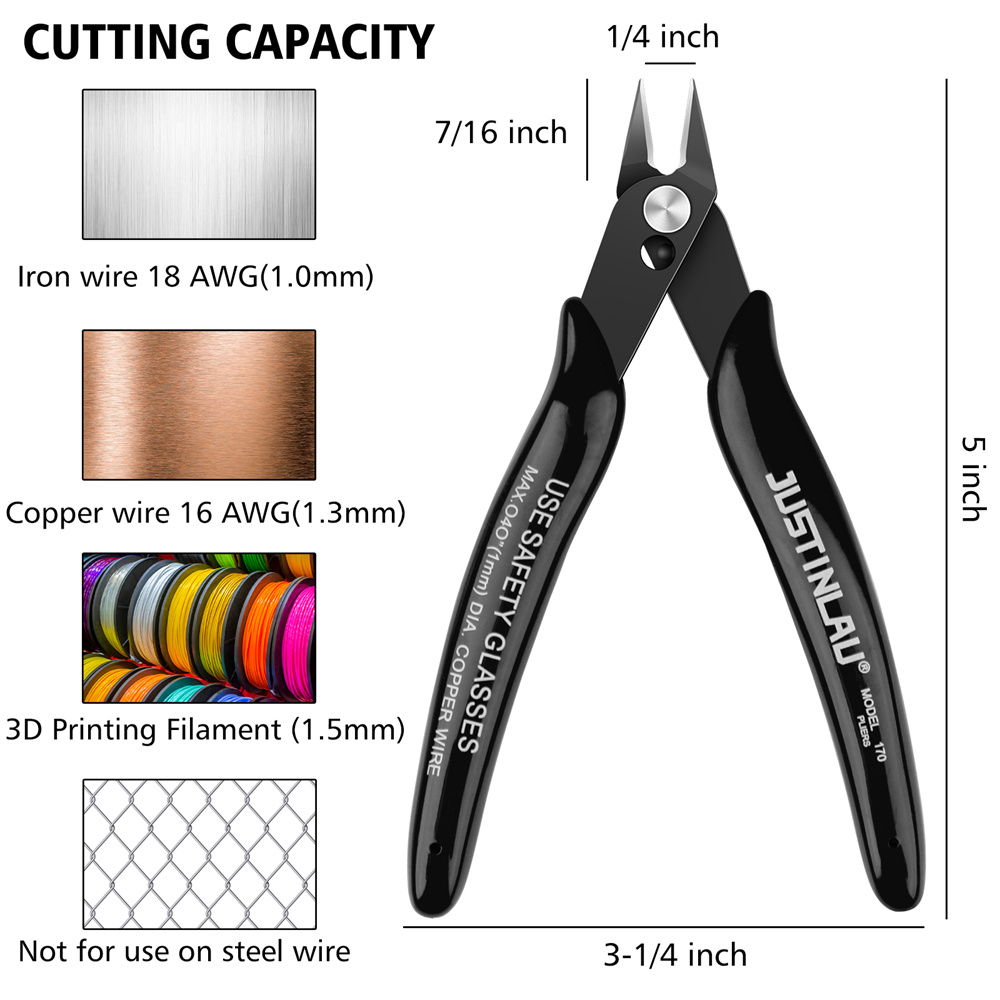 Mini Pointed Nose Pliers Model - Wire Stripper Cutter ulasan dan harga