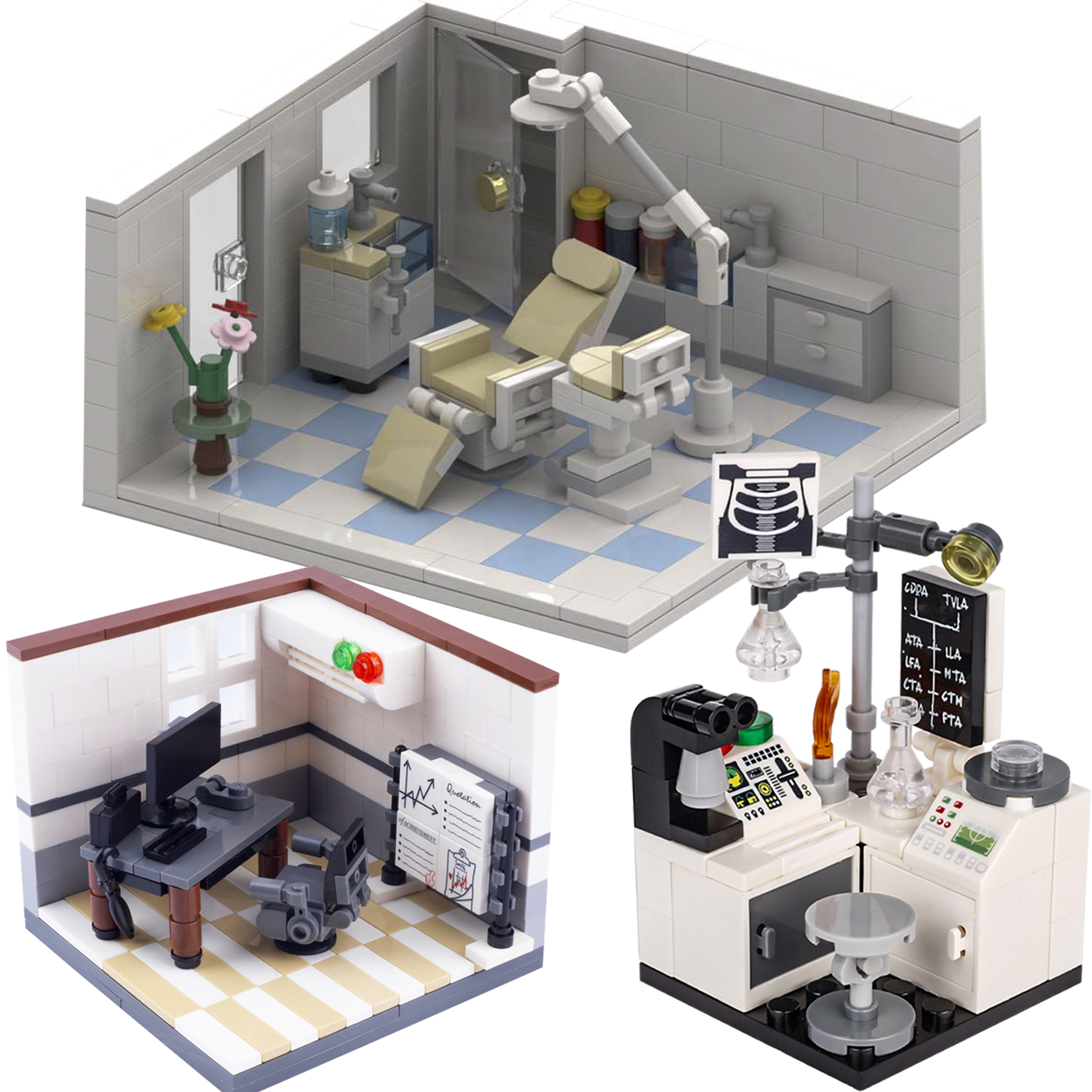 MOC City Laboratory Lab Buildi - Diy Electronics Workbench ulasan dan harga