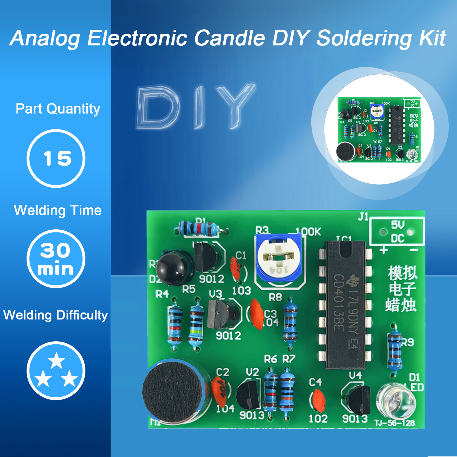 DIY welding kit simulates elec - Diy Electronics Workbench ulasan dan harga