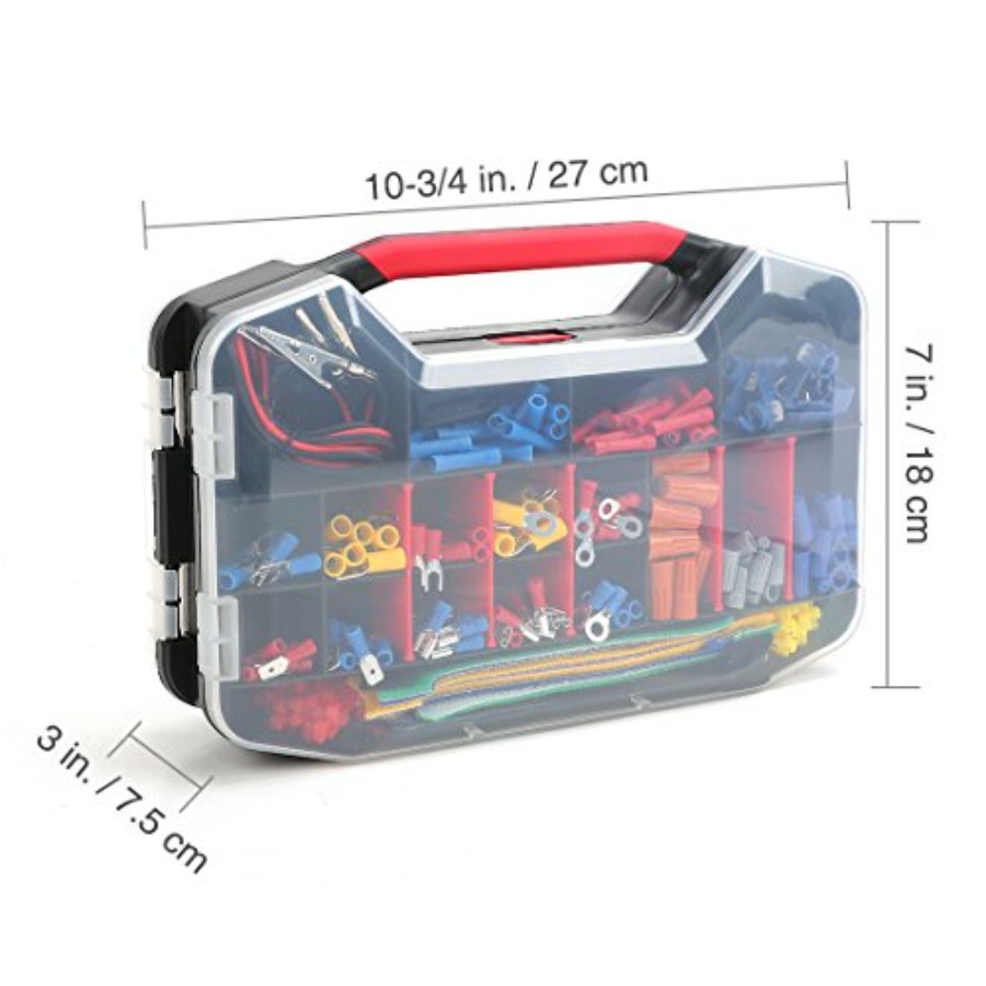 582-Piece Heat Shrink Wire Con - Wire Stripper Cutter ulasan dan harga