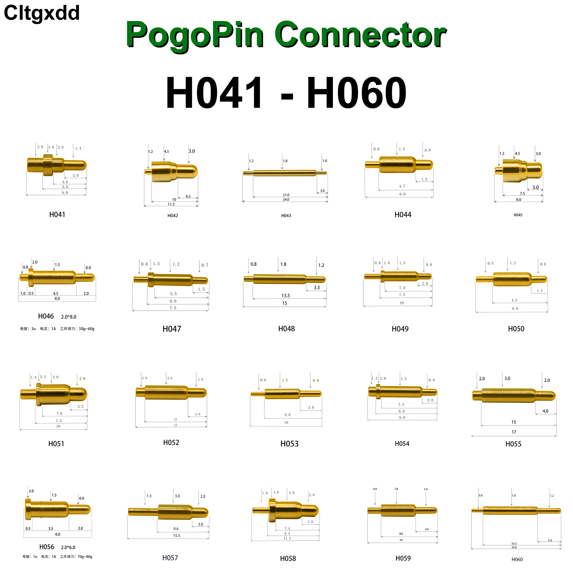 5PCS H041-H060 High Current Sp - Male Female Header Pin ulasan dan harga