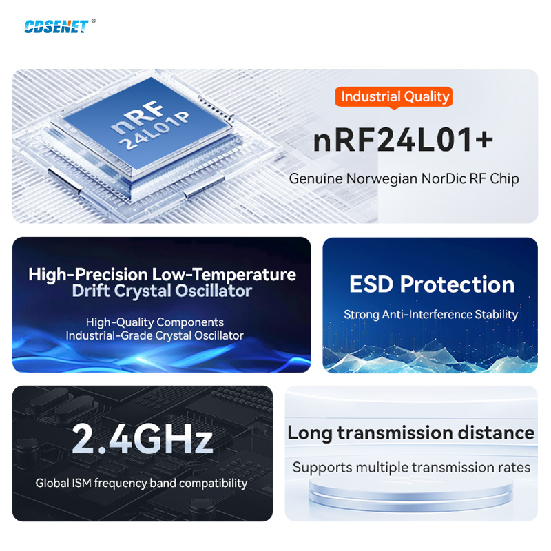 2pcs nRF24L01+ PA LNA 2.4GHz W - Nrf24L01 Module Wireless ulasan dan harga