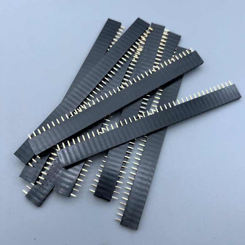 10Pcs 2.54mm 40 Pin 1x40 Singl - Male Female Header Pin ulasan dan harga