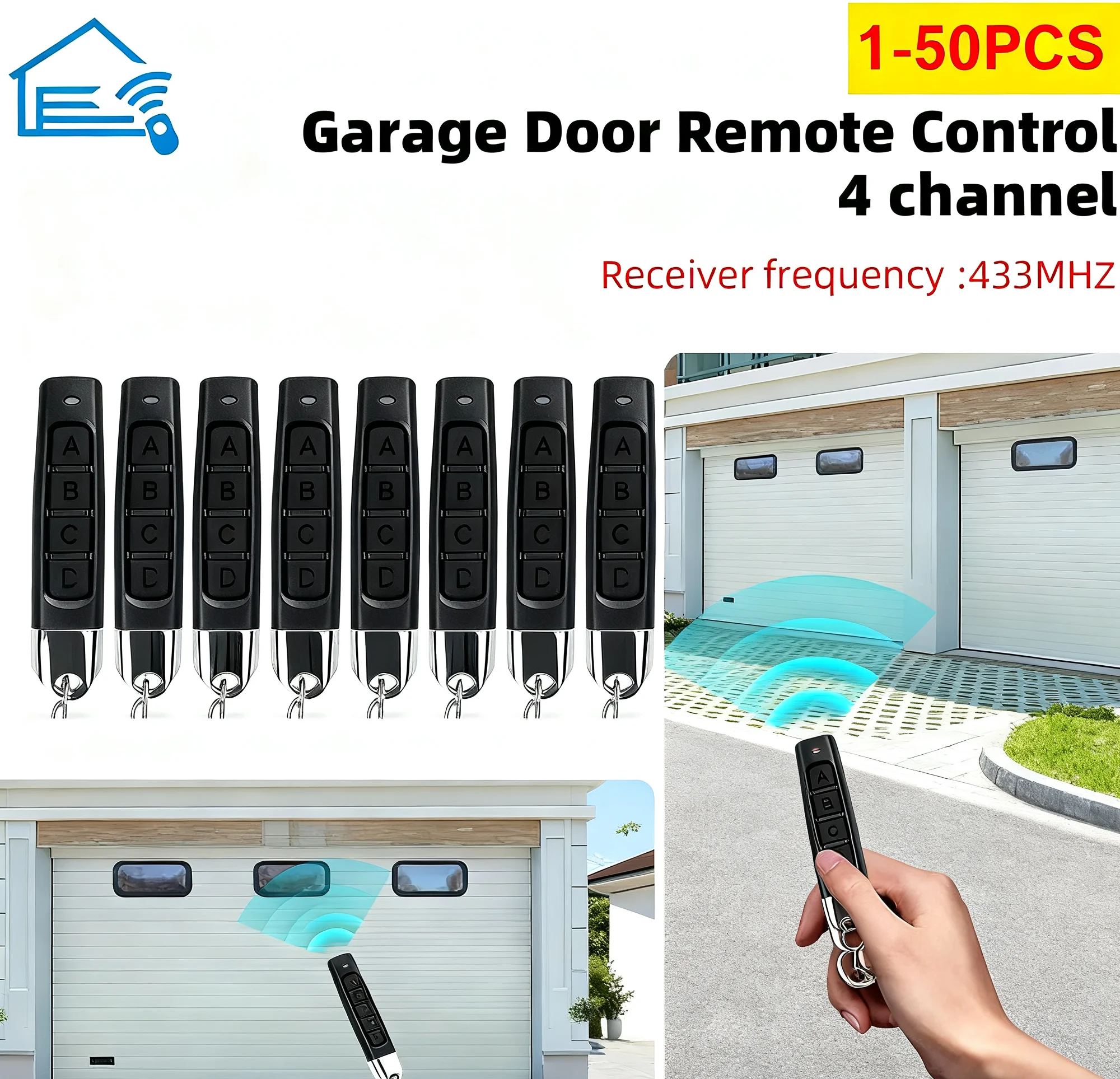Remote Control 433MHz Car Key  - Diy Electronics Button ulasan dan harga