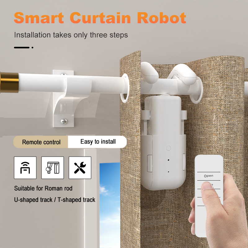 Smart Curtain Motor with Remot - Diy Electronics Button ulasan dan harga