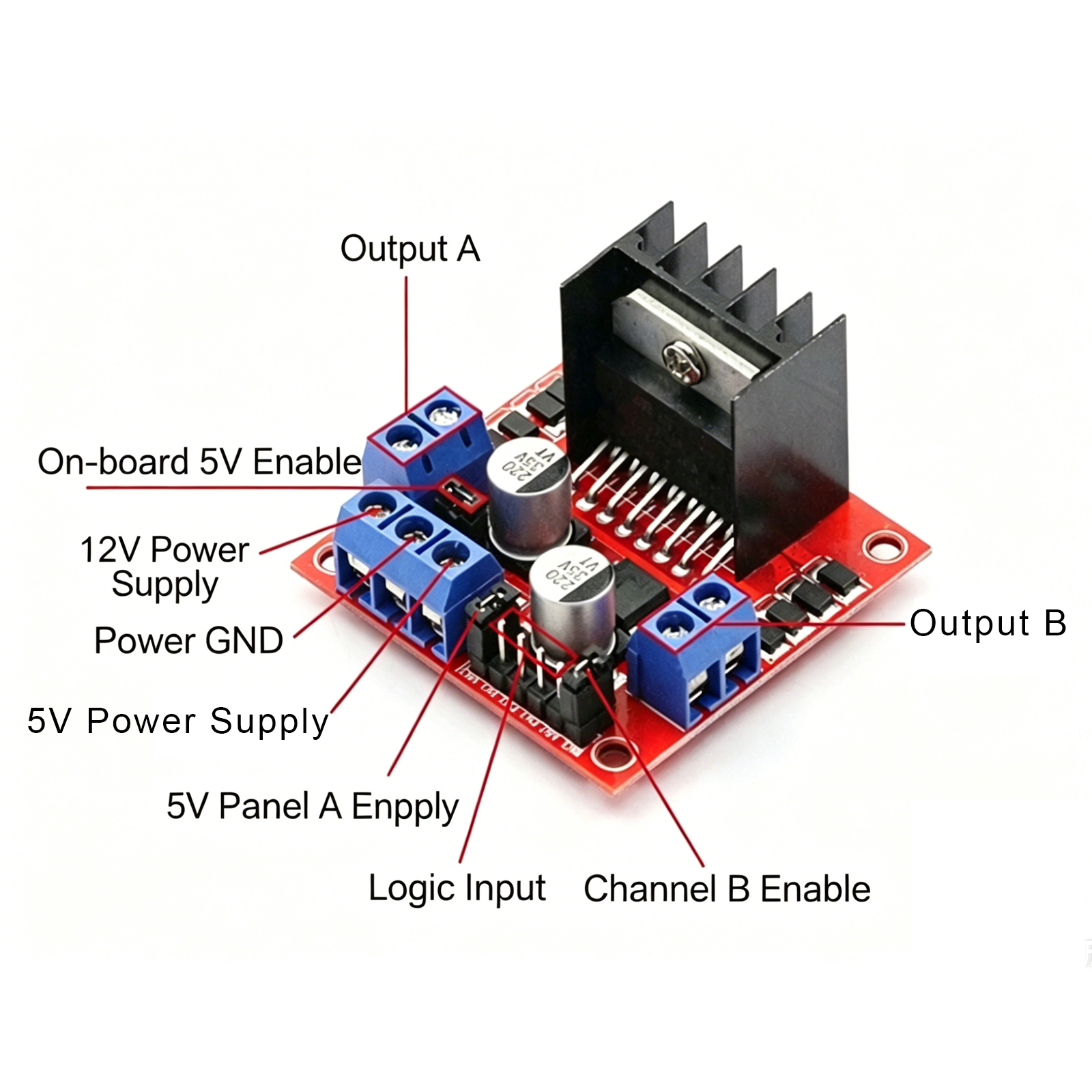 L298N Motor Driver Board High  - L298N Motor Driver ulasan dan harga