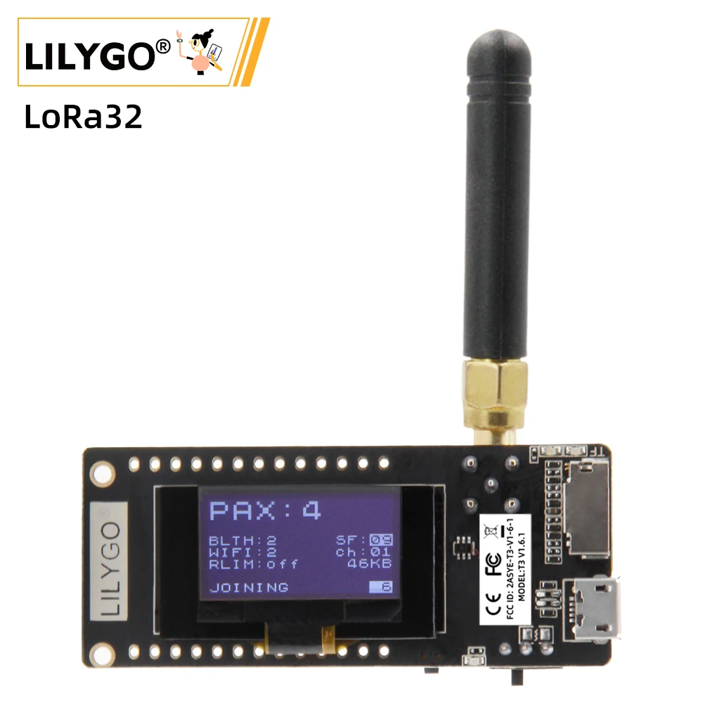 LILYGO® TTGO LoRa32 V2.1_1.6 V - Sd Card Module Spi ulasan dan harga
