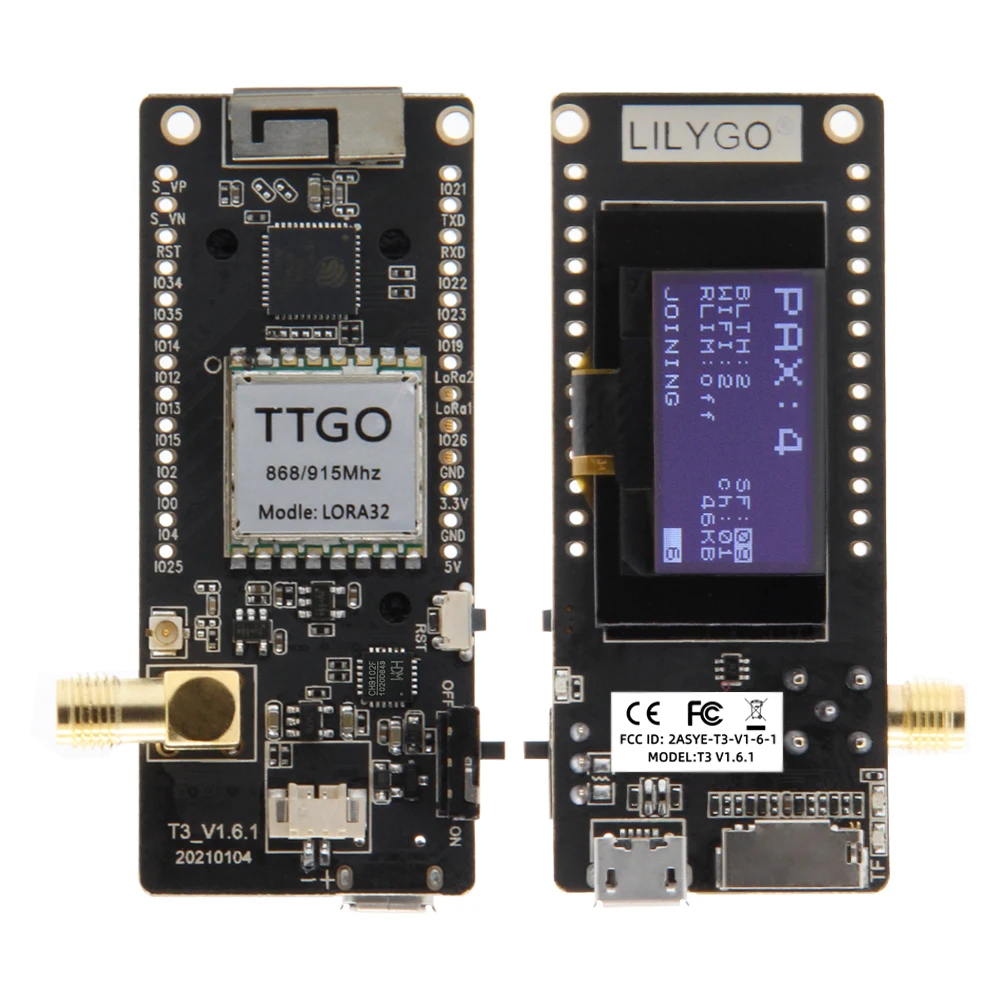 LILYGO® TTGO LoRa32 V2.1_1.6 V - Sd Card Module Spi ulasan dan harga