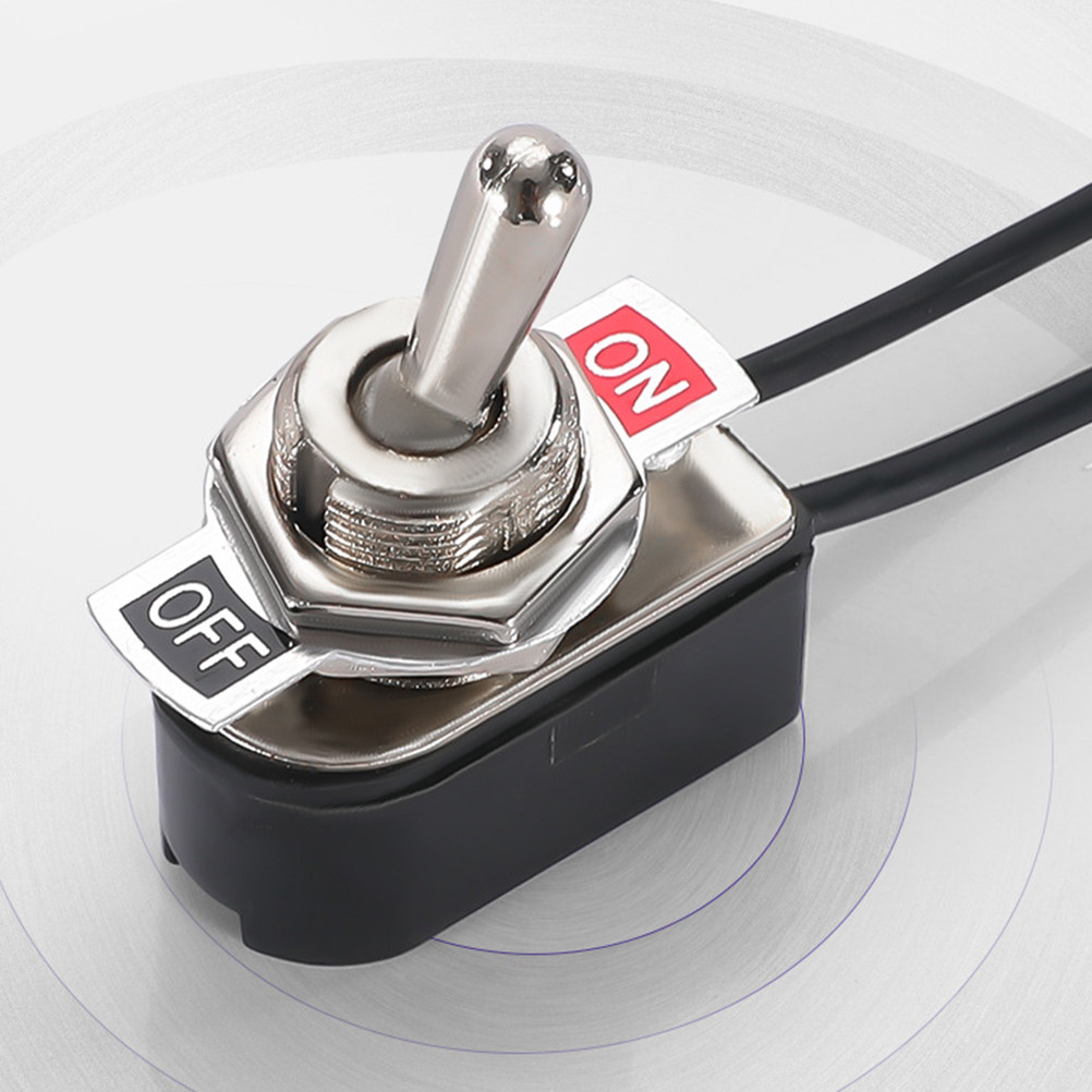 5Pcs Small on Off Toggle Switc - Diy Electronic ulasan dan harga