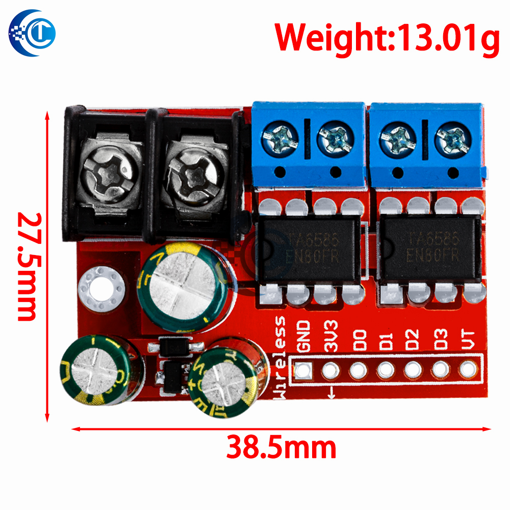 Dual DC Motor Driver Module (D - L298N Motor Driver ulasan dan harga