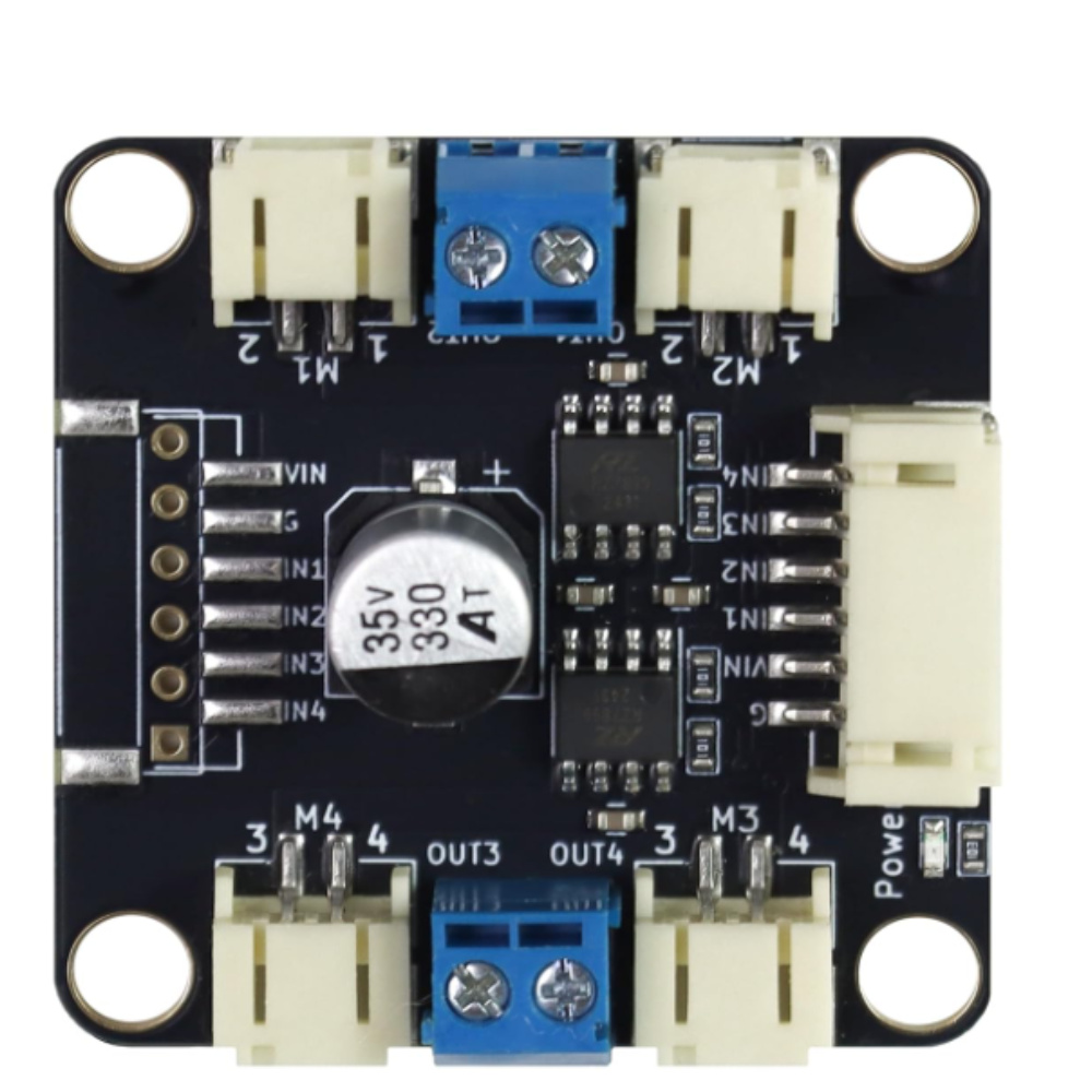 4 TT Motor and Driver Kit 4 DC - L298N Motor Driver ulasan dan harga