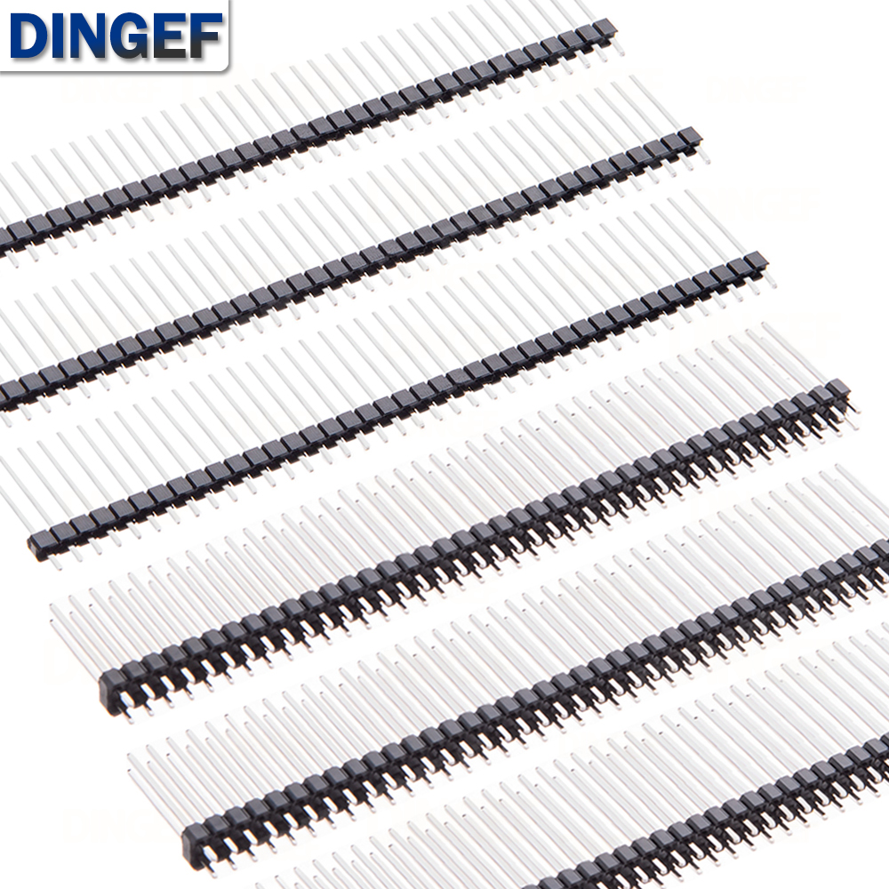 10PCS Single Double Row Male 1 - Male Female Header Pin ulasan dan harga