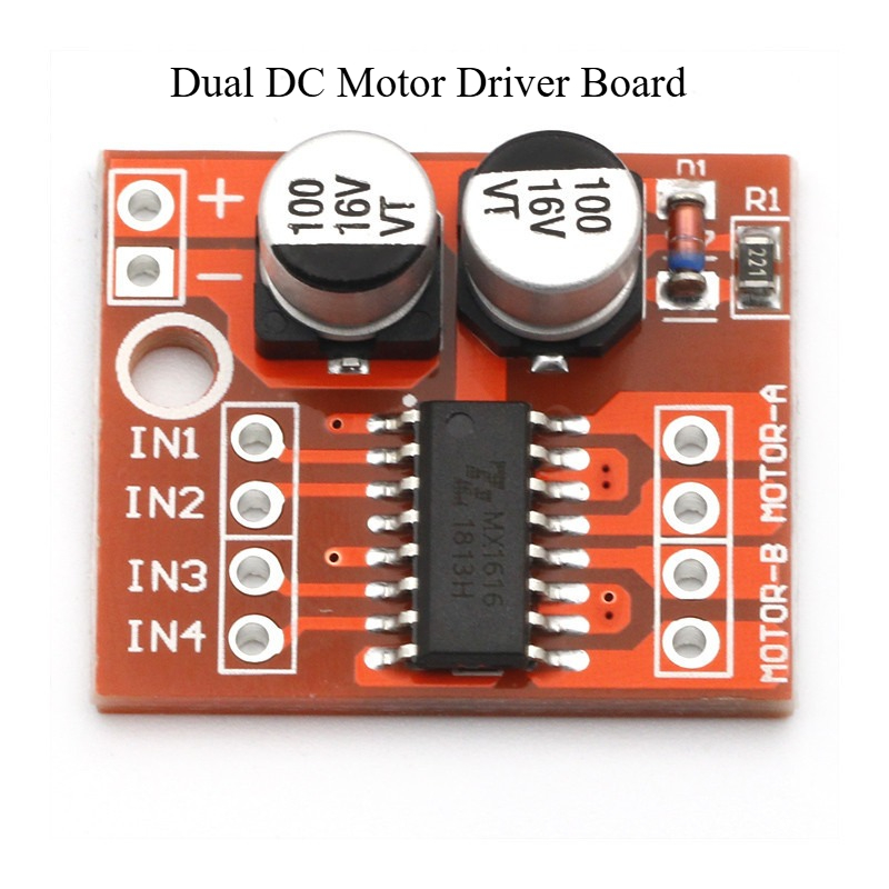 2-Channel DC Motor Driver Boar - L298N Motor Driver ulasan dan harga
