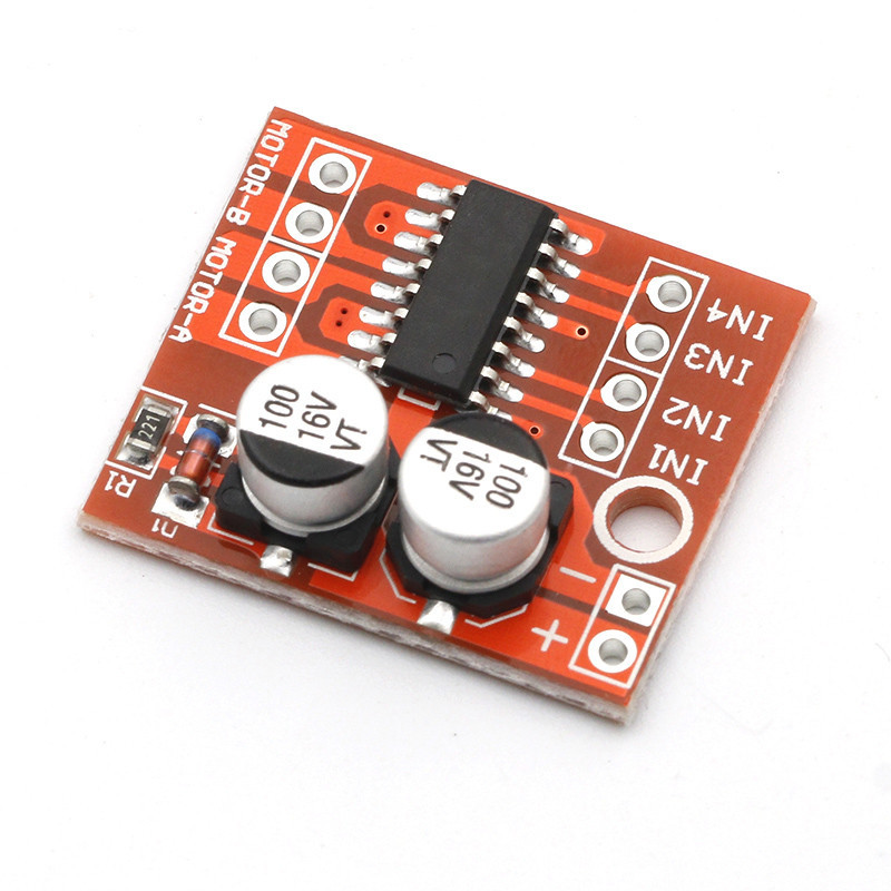 2-Channel DC Motor Driver Boar - L298N Motor Driver ulasan dan harga