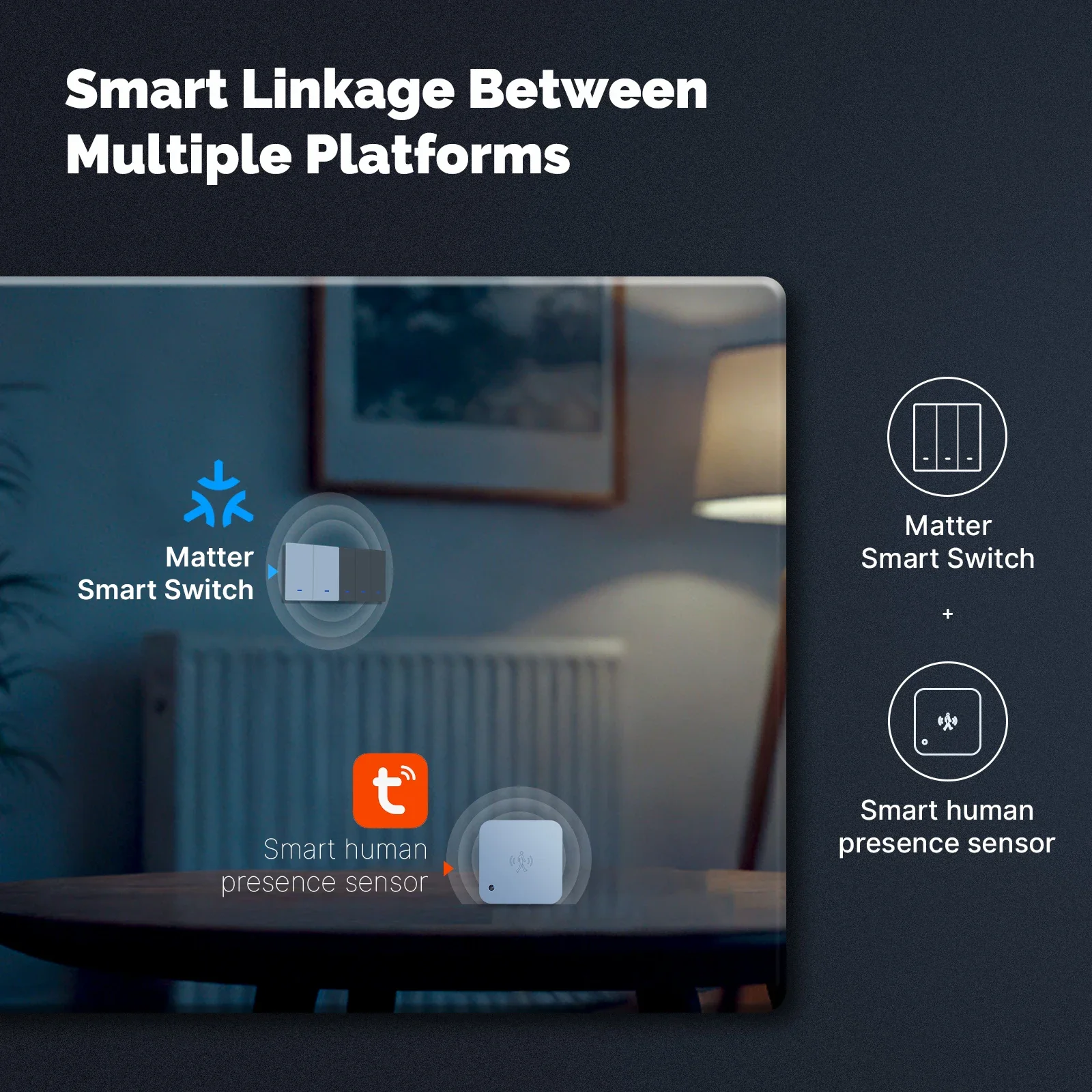 MOES Matter Tuya WiFi Smart Li - Diy Electronics Button ulasan dan harga