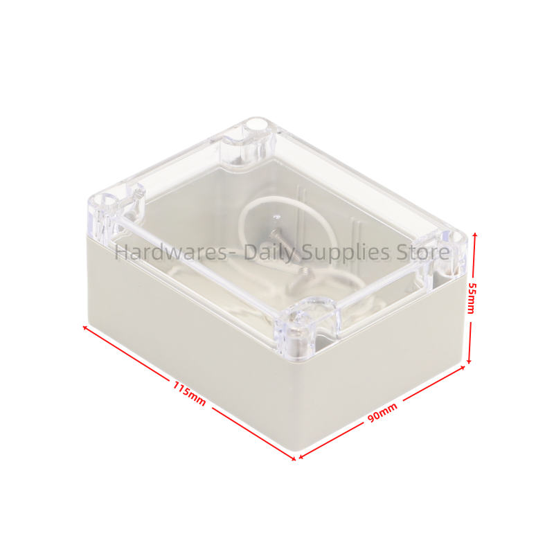 1pc 115x90x55mm Waterproof Pla - Diy Electronics Case ulasan dan harga