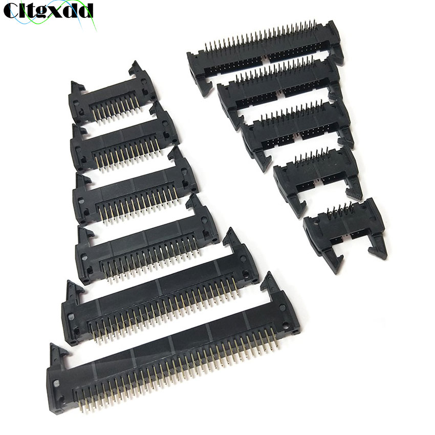 10pcs DC2 10/14/16/20/26/34/40 - Male Female Header Pin ulasan dan harga