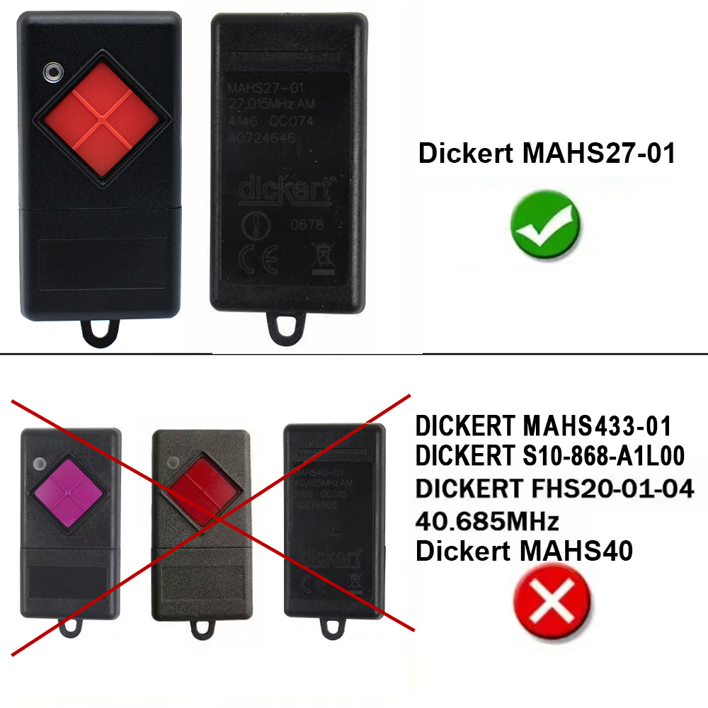 100% Compatible DICKERT 27 mhz - Diy Electronics Button ulasan dan harga