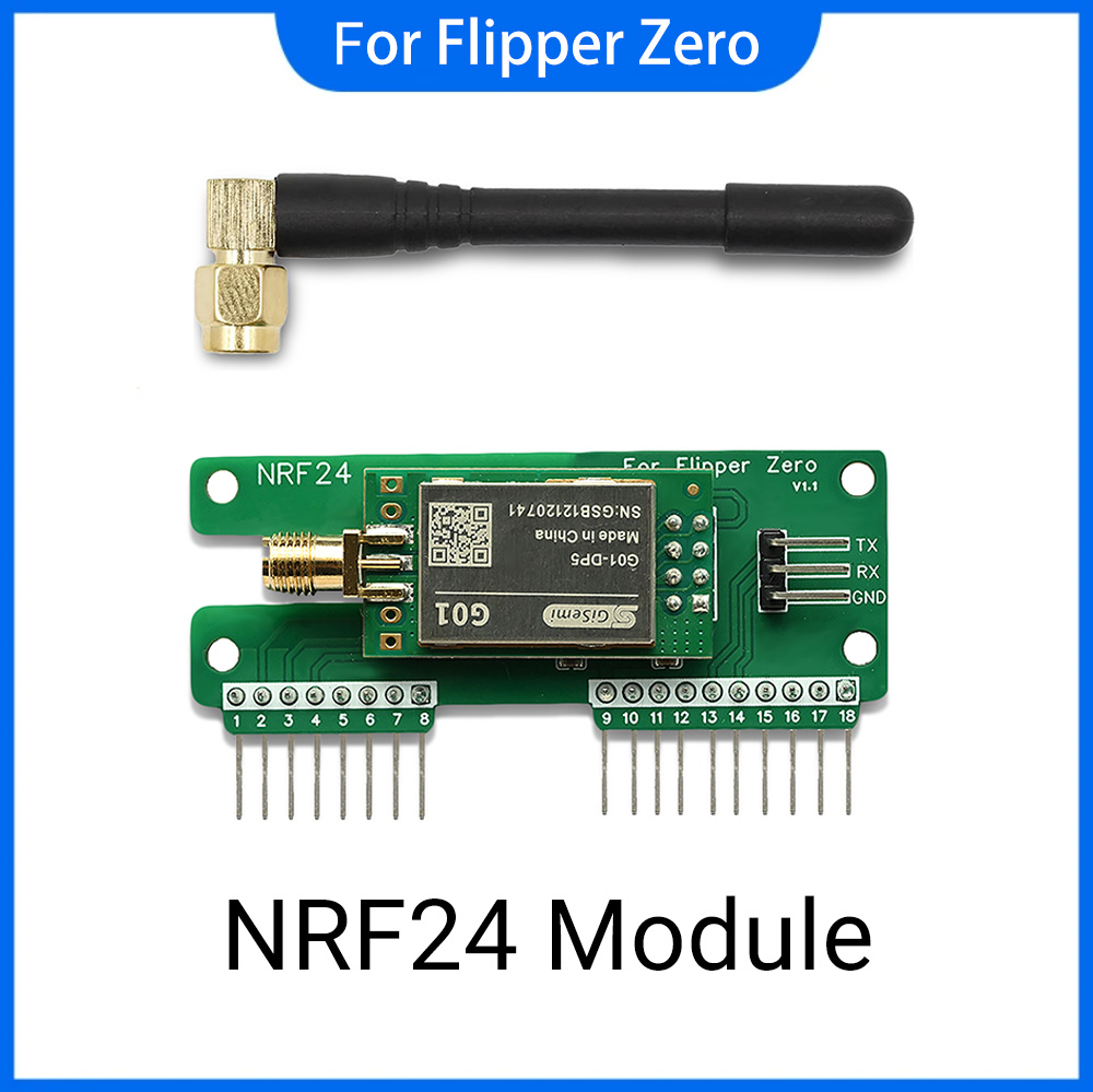 Flipper Zero Wireless Sniffer  - Nrf24L01 Module Wireless ulasan dan harga