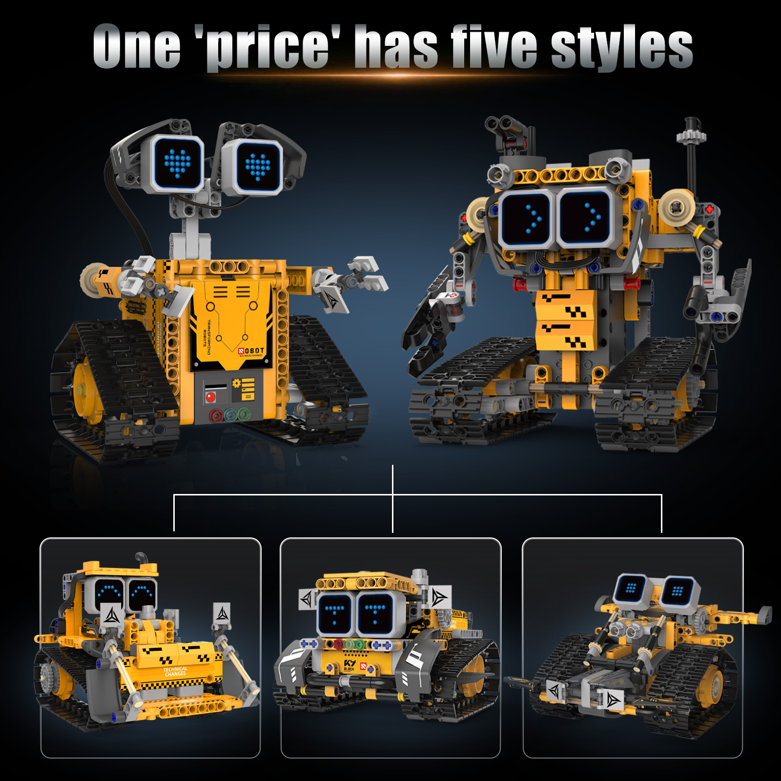 5-in-1 robot programming remot - Diy Electronics Button ulasan dan harga