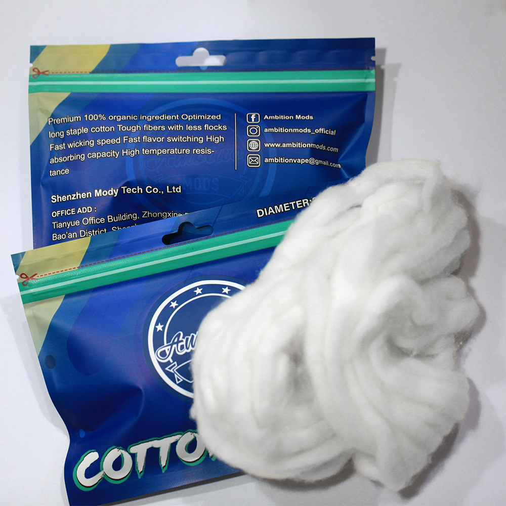 Original Ambition Mods Cotton  - Diy Vape Electronics ulasan dan harga