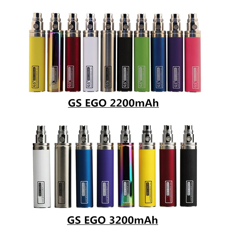 5pcs Original GS Ego II 2200mA - Diy Vape Electronics ulasan dan harga