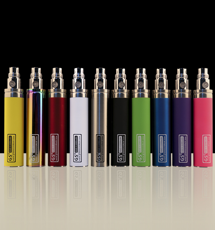 5pcs Original GS Ego II 2200mA - Diy Vape Electronics ulasan dan harga