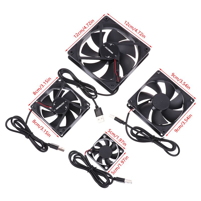 NEW New 5V Brushless Cooling F - Diy Electronics Case ulasan dan harga