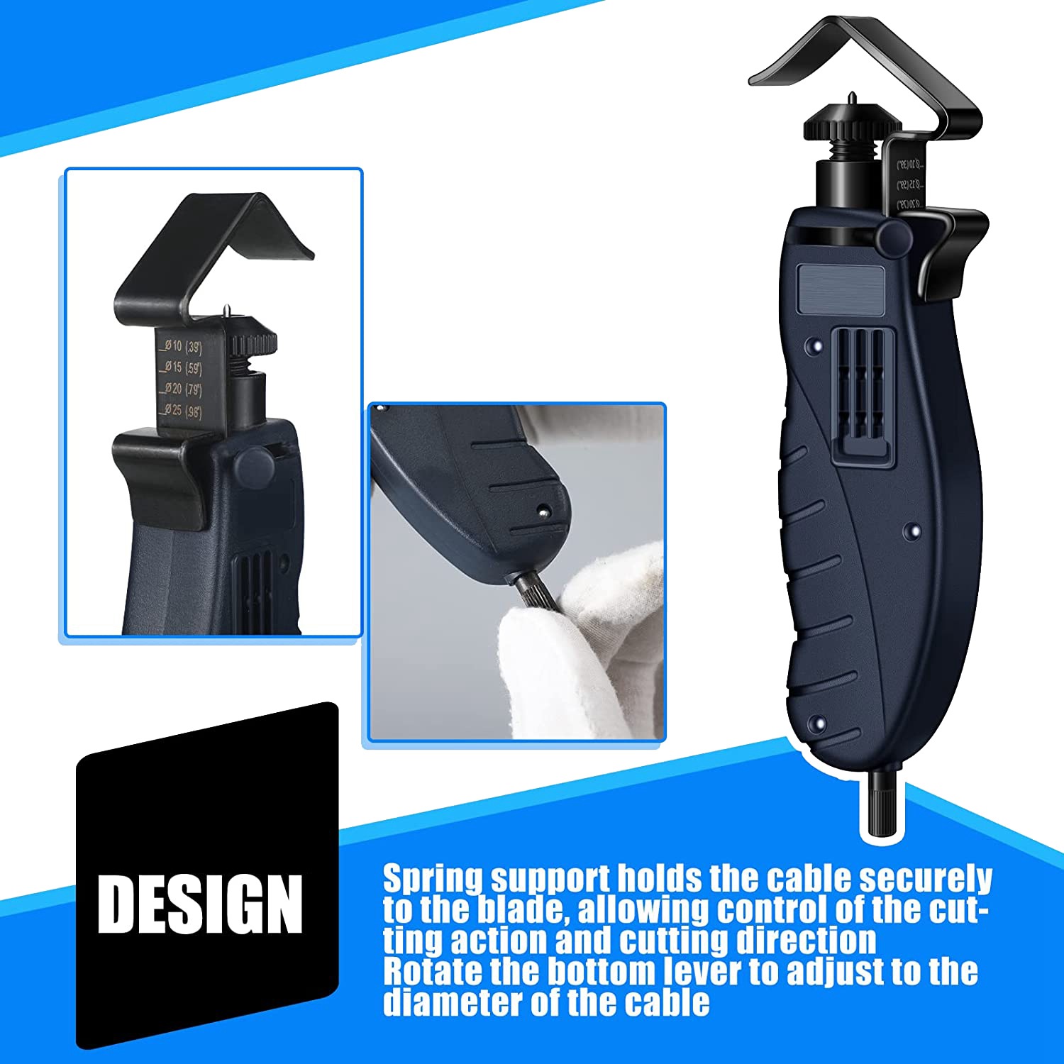 New Round Cable Stripper for F - Wire Stripper Cutter ulasan dan harga