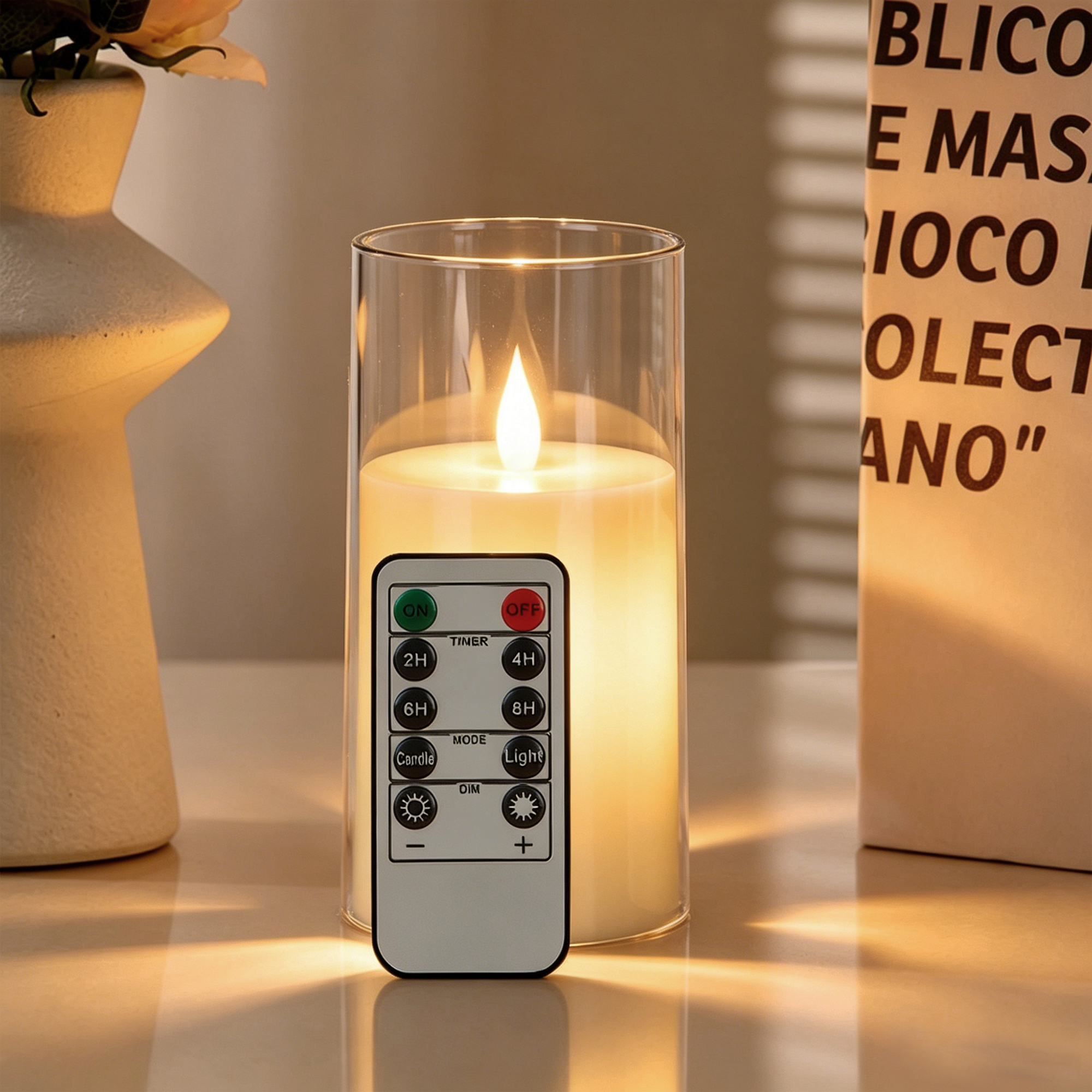 3-Piece LED Flame-Free Candle  - Diy Electronics Button ulasan dan harga